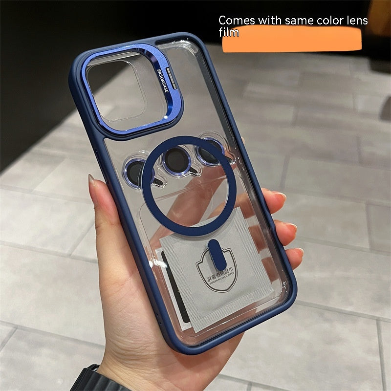 Invisible Bracket Phone Case Magnetic Suction