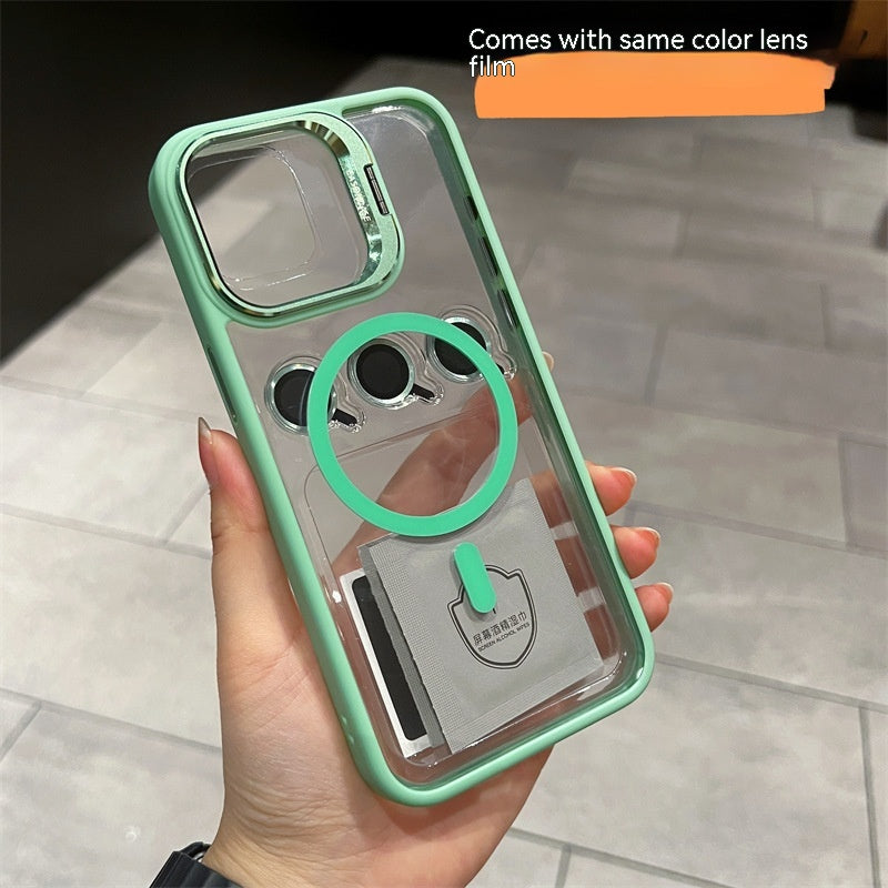 Invisible Bracket Phone Case Magnetic Suction