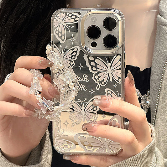 Three-in-one Mirror IPhone15promax Phone Case